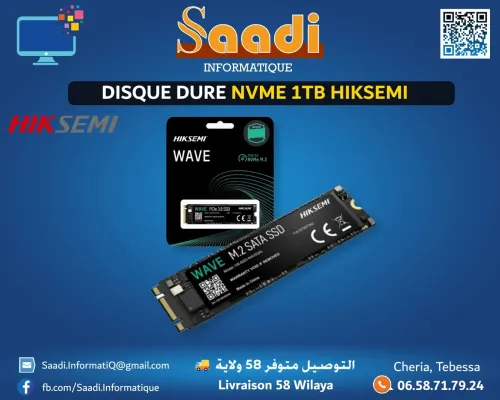 DISQUE DUR NVME 1TB HIKSEMI