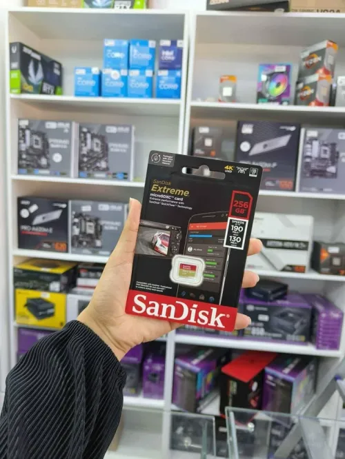 Carte Memoire SanDisk microSDXC extrême 256Gb 190MB/s