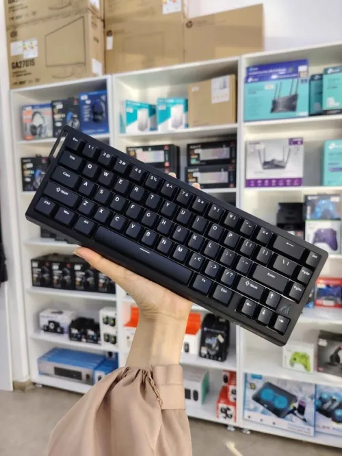 Attack Shark X68 HE Rapid Trigger keyboard Magnetic Switch black-White