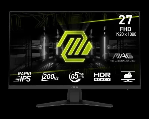 Monitors Gaming  MSI MAG274F Full HD1920x1080 1ms 0.5ms 200HZ