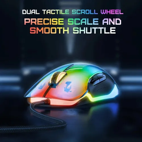 Gaming Mice Onikuma Gaming CW925 Wired Esports 12800Dpi Black with Fantasy Color Rgb