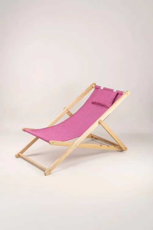 Chaise long en bois être 