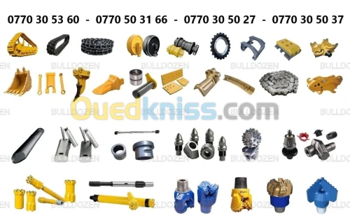 قطع غيار و لواحق آلات الأشغال العمومية PIÈCES DE RECHANGE POUR ENGINS DE TRAVAUX PUBLICS CATERPILLAR KOMATSU LIEBHERR HYUNDAI DOOSAN HITACHI VOLVO JOHN DEERE HIDROMEK KOBELCO SUMITOMO NEW HOLLAND JCB CASE VOGELE WIRTGEN 
