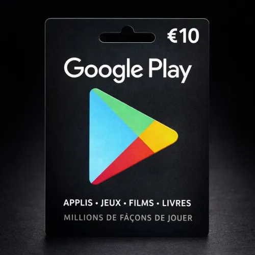 code carte cadeau Google Play 10 euros