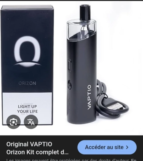 Cigarette électronique Vaptio horizon