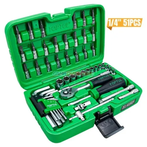 COFFRET A CLIQUE 1/4 51PCS TOPTUL