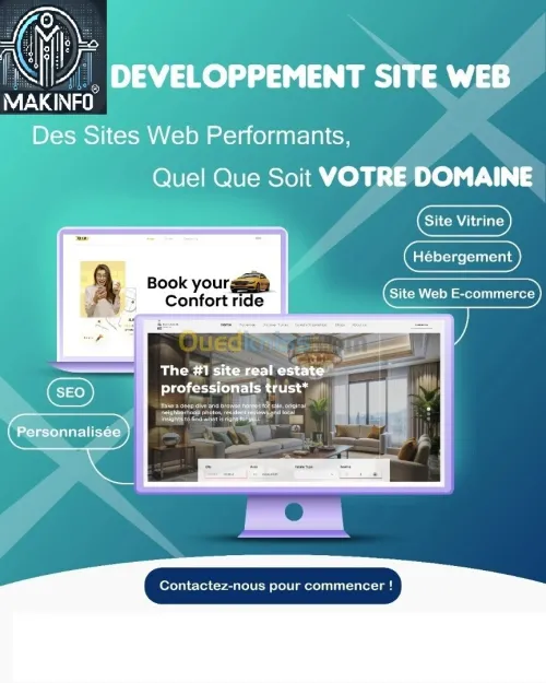 Création Site Web et Application Mobile