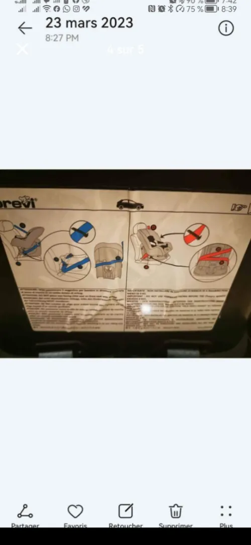 Siège auto 