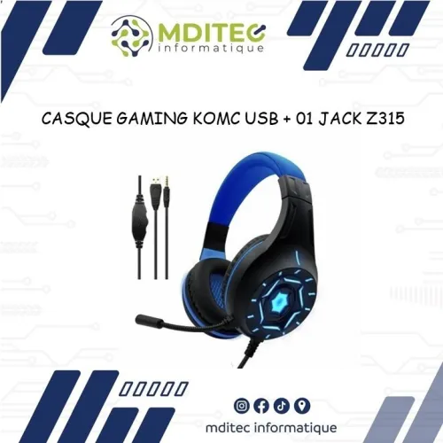 CASQUE GAMING OVLENG KOMC NIA HOCO XO BEEXCELLENT JBL NIA AIRPOD RGB
