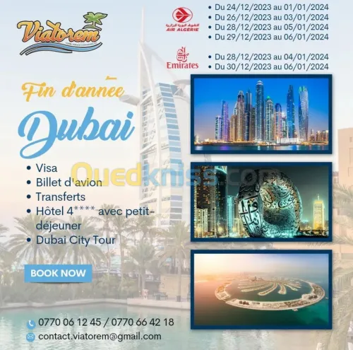 PROMO Dubaï fin d'année