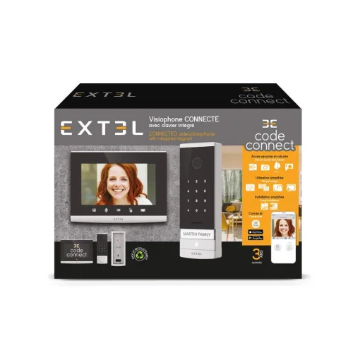 Visiophone EXTEL code connect