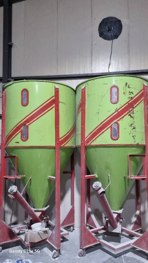 Silo de stockage enduits,mortiers