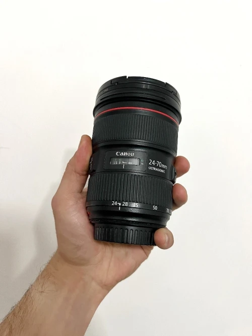 Objectif Canon 24 70 2.8 série 2
