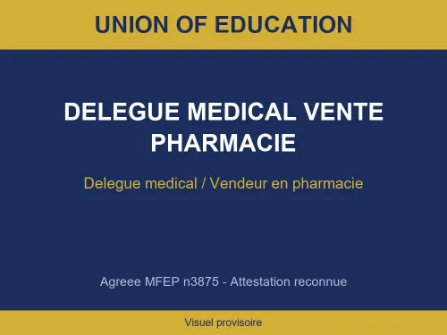Pack Pharma Sales Elite | مندوب طبي وبائع صيدلية - شهادة MFEP Alger