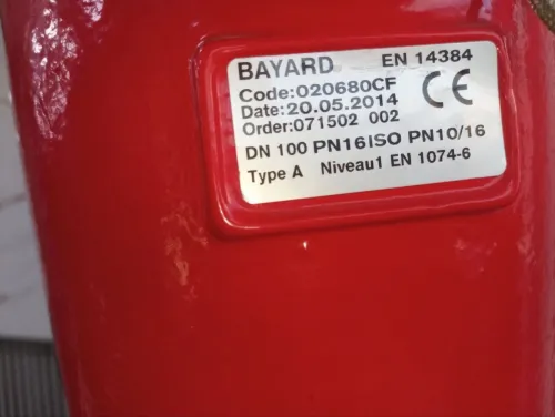 POTEAU D'INCENDIE , CPH , BAYARD , PAM , BEROUAGHIA 