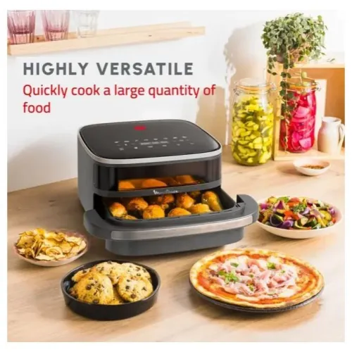 Moulinex Friteuse sans huile Air Fryer Easy Fry XL SURFACE 10 Programmes