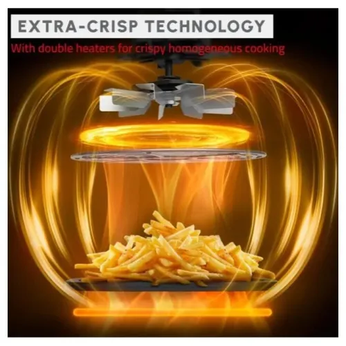 Moulinex Friteuse sans huile Air Fryer Easy Fry XL SURFACE 10 Programmes