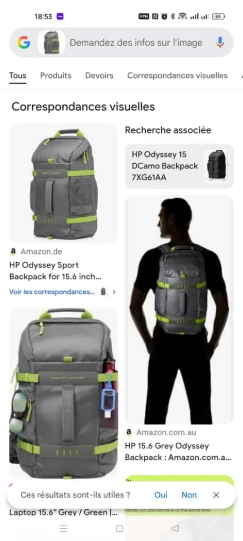 Porte PC / Sac a dos