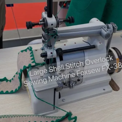 Machine a coudre point coquille