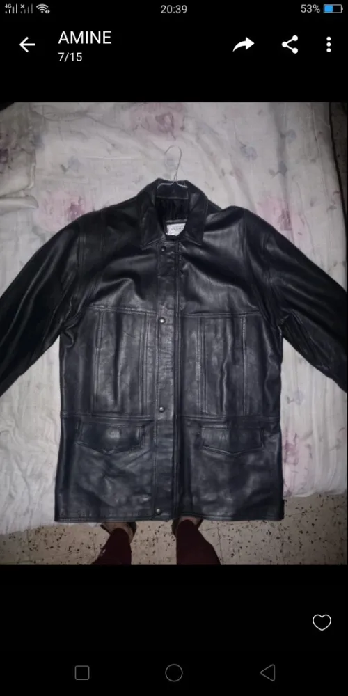 Blouson cuir