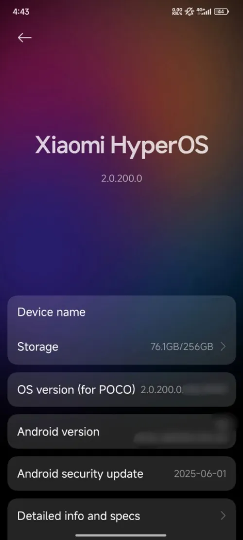Poco X6 Pro