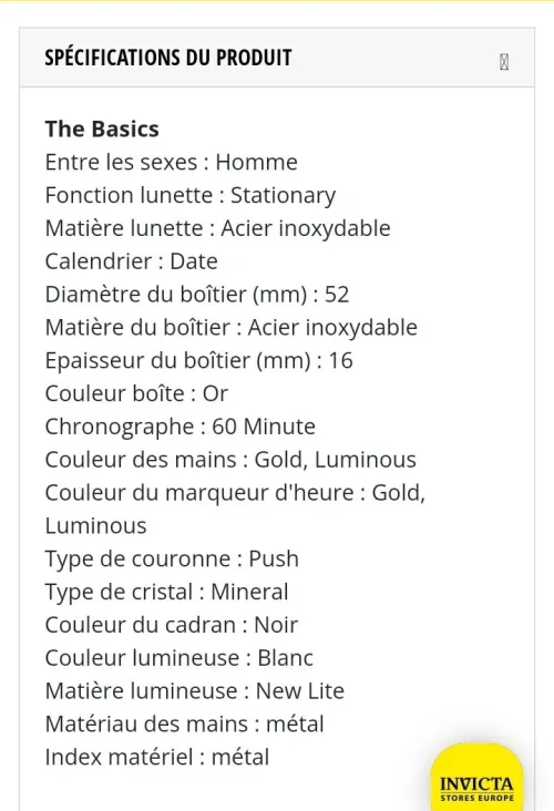 Grosse montre tendance 