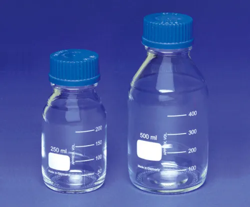 Flacon ISO en verre  claire