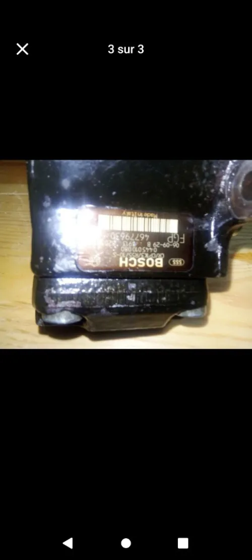 Pompe HP Fiat 1.3 multijet