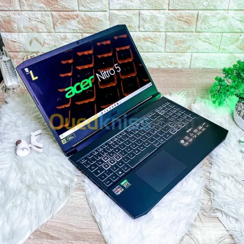 ACER NITRO 5 GAMING 2022/RYZEN 7-5800H 5GHZ/RAM 16GB/512GB SSD/NVIDIA RTX 3070 8GB/15.6 POUCE