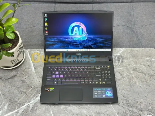 MSI KATANA A15 AI B8VF/RYZEN 7-8845HS/32GB DDR5/1TR SSD/RTX 4060  08GB/15.6  2.5k QHD  IPS 165HZ 