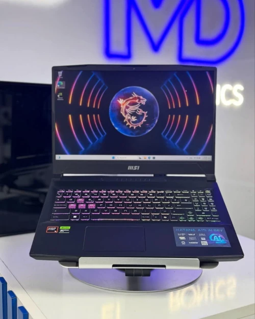MSI KATANA A15 AL/RYZEN 9-8945HS 5.5GHZ/RAM 16GB/1TB SSD/RTX 4060 8GB/ECRAN 15.6 144HZ