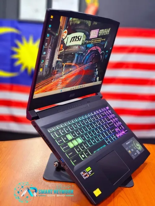 MSI BRAVO 15 C7VFK 2023/RYZEN 7-7735HS 5.5GHZ/RAM 32GB DDR5/1TB SSD/RTX 4060 8GB