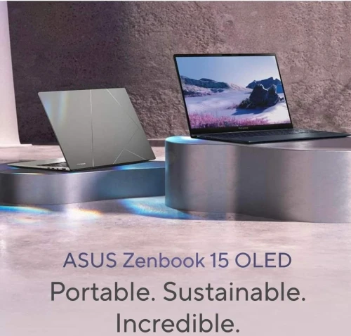 ASUS  ZENBOOK 15 OLED 2023/RYZEN 7-7735U 5GHZ/RAM 16GB DDR5/DISK 512GB SSD/ECRAN 15.6 OLED