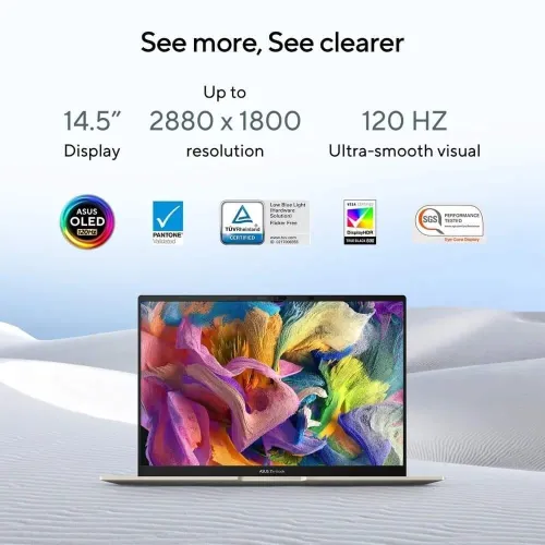 ASUS ZENBOOK PRO 14 OLED 2023/I9-13900H 5.5GHZ/RAM 32GB DDR5/1TB SSD/NVIDIA RTX 3050 4GB