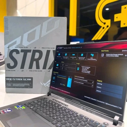 ASUS ROG STRIX SCAR 16 /Intel I9-13980HX / RAM 32GB  DDR5 4800MHZ/DISK 1TERA SSD NVEM GEN4  /NVIDIA GEFORCE RTX 4080 /ecran 16.1 POUCE  2.5K 240 HZ