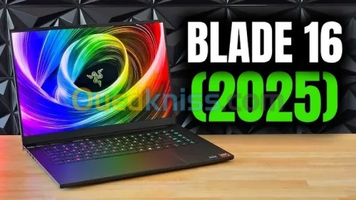 RAZER BLADE 16 2025/ Ryzen AI 9 365/RAM 32GB 8800MHZ/1TB SSD/RTX 5080 16GB/ECRAN 16 OLED 2.5K 240HZ