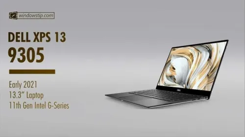 DELL XPS 13 9305 /CORE I7-1165G7 EVO/8RAM DDR4 /512SSD NVUM/ECRAN 13.3POUCE