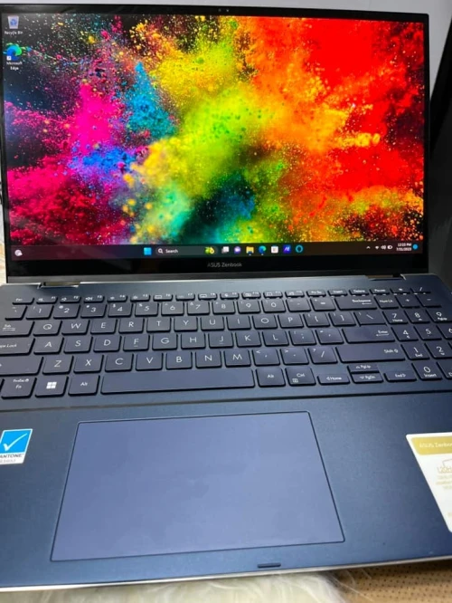 ASUS ZENBOOK PRO 15 FLIP OLED  2.8K X360/i7-12700H 5GHZ/RAM 16GB DDR5/1TB SSD/15.6  X360 TACTILE