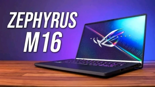 ASUS ROG ZEPHYRUS M16/I9-13900H 5.3GHZ/RAM 32GB/2TB SSD/NVIDIA RTX 4090 16GB/ECRAN 16POUCE 240HZ