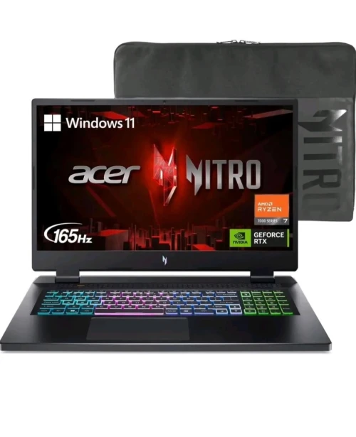 ACER NITRO 5 17 NA17-41/RYZEN 7-7735HS/16GB DDR5/1TB NVME/NIVIDIA RTX 4050/17.3 FHD IPS 165 HZ