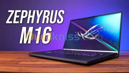 ASUS ZEPHYRUS M16  2022 i7 12700h 16gb ddr5 rtx 3060 165hz