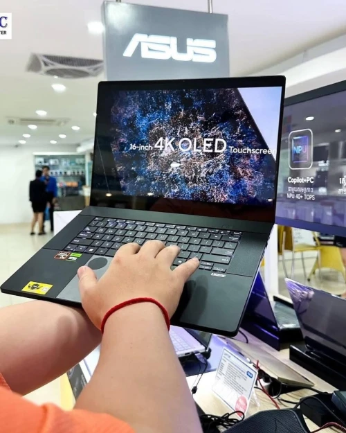ASUS ProArt P16/RYZEN AI 9 HX 370 /RAM 32GO DDR5X/ 2 TO SSD/NVIDIA RTX4070 8GB/ 16 4K OLED  TACTILE
