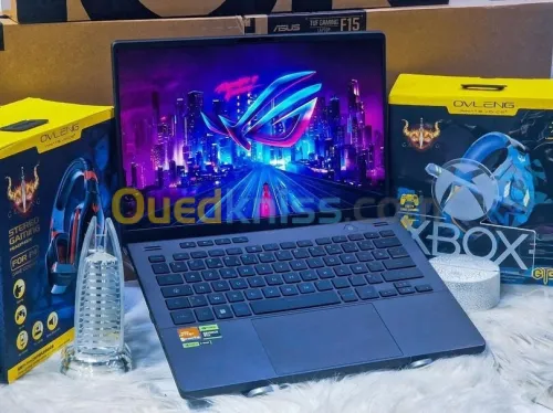 ASUS ROG ZEPHYRUS G14/AMD RYZEN 9-7940HS/32GB DDR5/1024gb ssd/RTX 4060 8GB/14.5  POUCE 3K OLED 120HZ