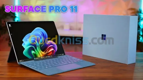 MICROSOFT SURFACE PRO 11 PLATINUM /Snapdragon X ELITE  C12/RAM 16GB/512GB SSD/ECRAN 13 OLED 3K 