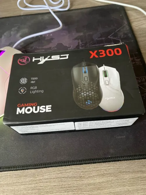 Souris Gaming HXSJ X300 RGB 7200 DPI