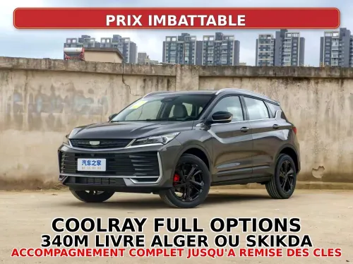 Geely Coolray 2026 1.5T 181cv FULL OPTIONS PRIX IMBATTABLE