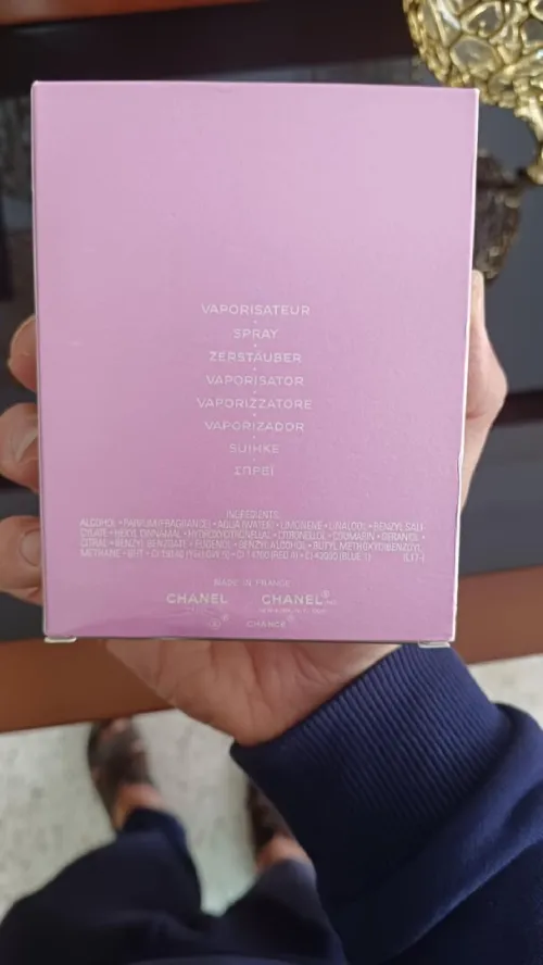 Parfum chanel chance original 