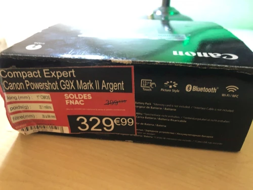 Canon G9X Mark II 