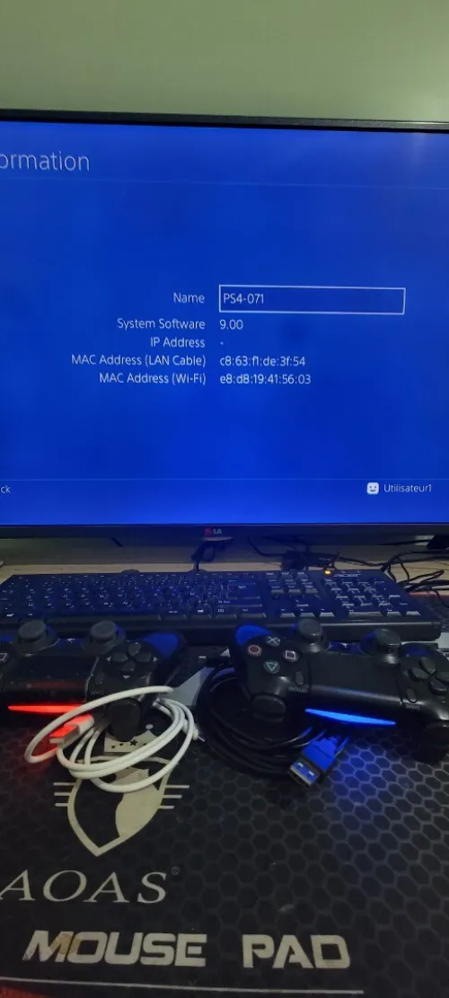 Ps4 slim 9.0 flashé