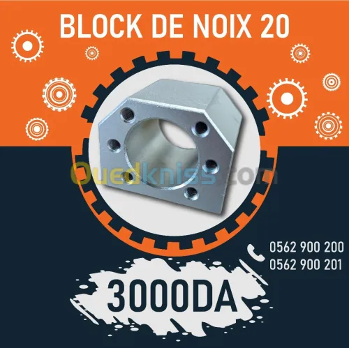 BLOCK DE NOIX 20